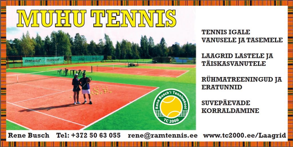 Muhu tennis – Rene Buschi Tennisekool